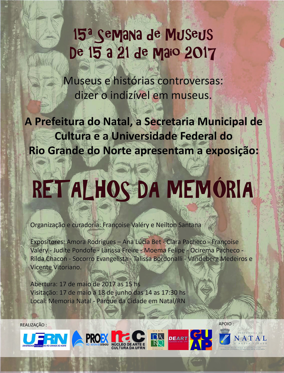 EXPOSIÇÃO “RETALHOS DA MEMÓRIA” ABRE NESTA QUARTA NO MEMORIAL NATAL DENTRO DA SEMANA NACIONAL DOS MUSEUS