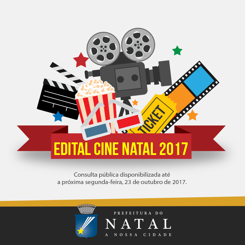 PREFEITURA DO NATAL DISPONIBILIZA CONSULTA PÚBLICA PARA EDITAL DO CINE NATAL 2017