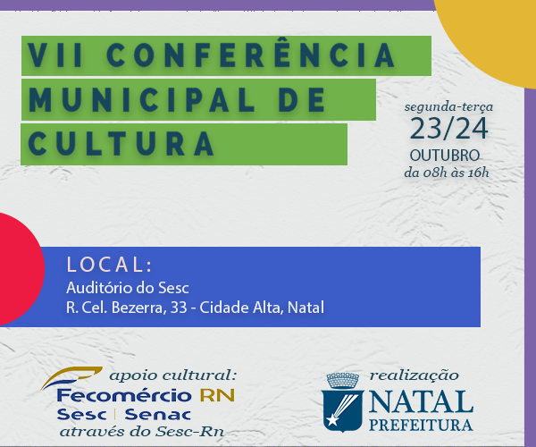 VII Conferência Municipal de Cultura