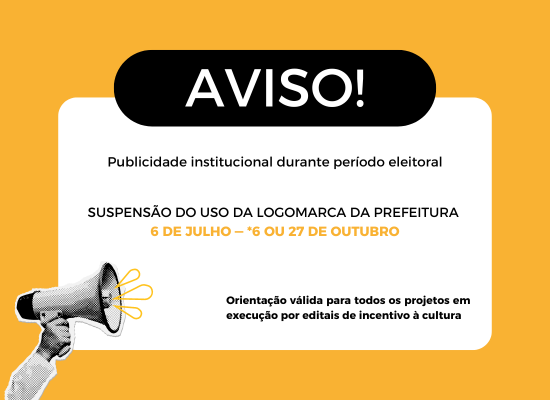 Suspensão da Publicidade Institucional da Prefeitura